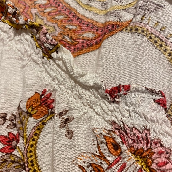 Ariat Paisley Print Button Up Shirt Size Medium - Picture 3 of 6